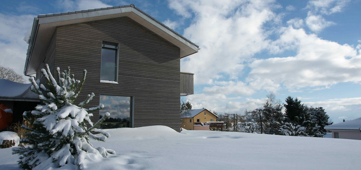 Maison à faible consommation d'énergie dans le canton de Vaud