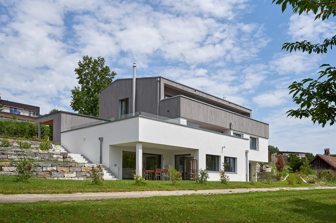 Rénovation et extension d'une maison des années 60 à Villars-sur-Glâne