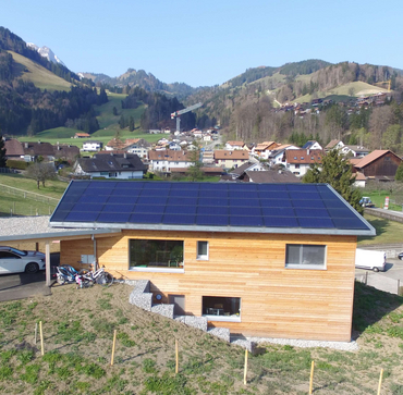 Prix solaire suisse 2020: maison à énergie positive à Pringy