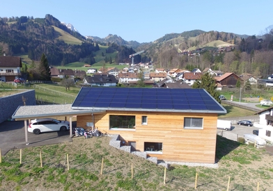 Prix solaire suisse 2020: maison à énergie positive à Pringy