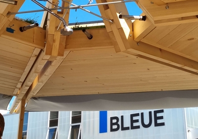 Un pavillon de recherche pour limiter les effets d'îlots de chaleur urbains