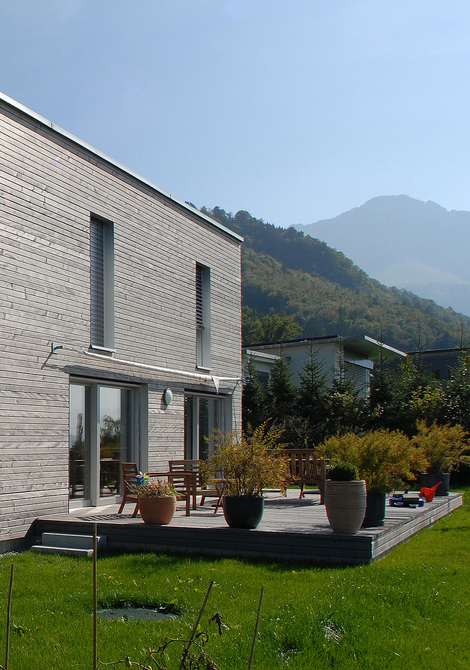 Maison bois faible consommation d'énergie