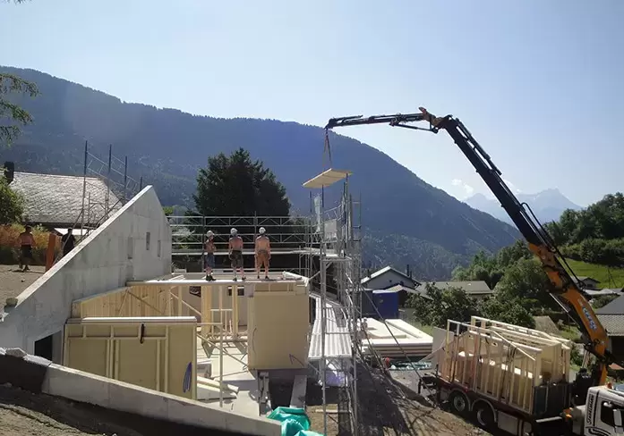 Construction de maison à Fribourg et en Suisse romande avec le bureau d'architectes LUTZ, le spécialiste de l'architecture écologique