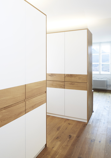 Aménagement d'une salle de bains dans un bâtiment protégé