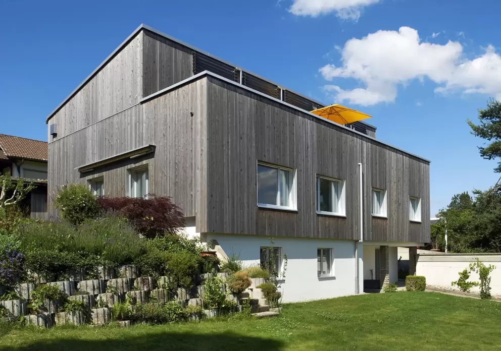 Assainissement thermique Minergie-P d'une villa des années 60