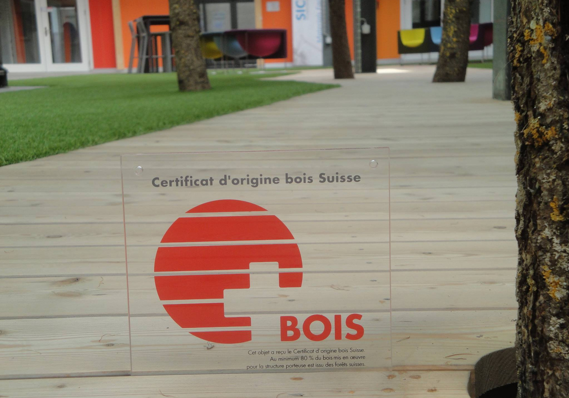 Le label Bois Suisse: une garantie de la provenance suisse du bois Le label Bois Suisse: une garantie de la provenance suisse du bois