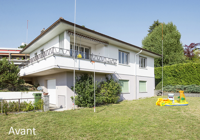 Transformation d'une maison des années 60: état avant travaux