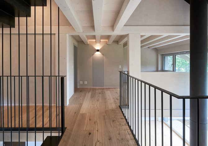 Rénovation d'une ferme dans un hameau protégé