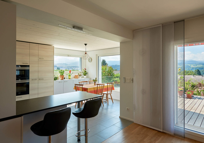 Rénovation énergétique et agrandissement d'une maison, Suisse