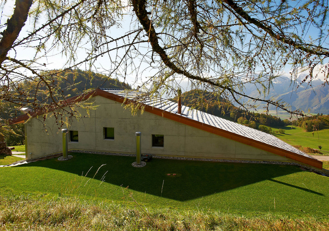 Construction d'un chalet contemporain en bois Minergie-P