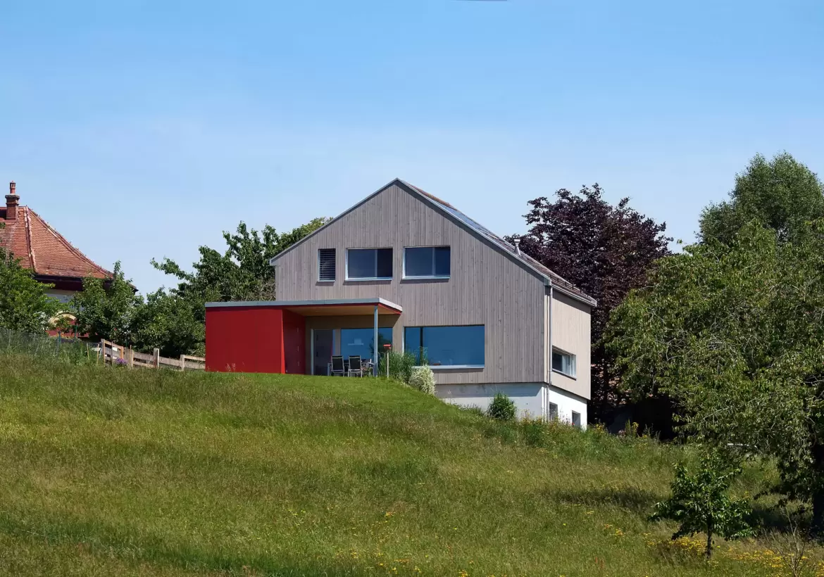 Maison passive à faible consommation d'énergie