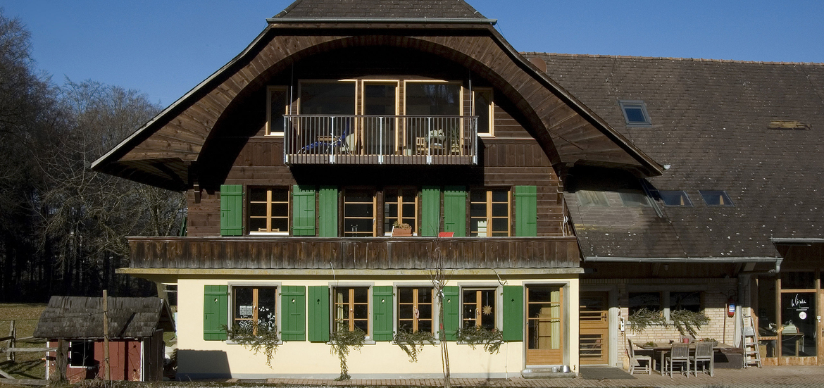 Rénovation Minergie d'une ferme bio