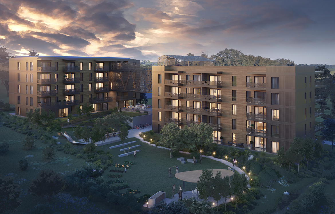 Concours pour des immeubles de logements autonomes pour la coopérative d'habitation SCHL