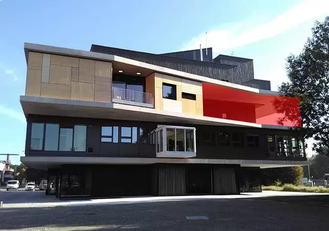 Unité de recherche SolAce au NEST sur le site de l'EMPA à Dübendorf
