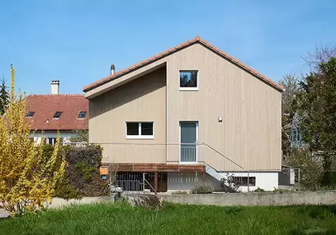 Démolition et reconstruction d'une maison: état après travaux