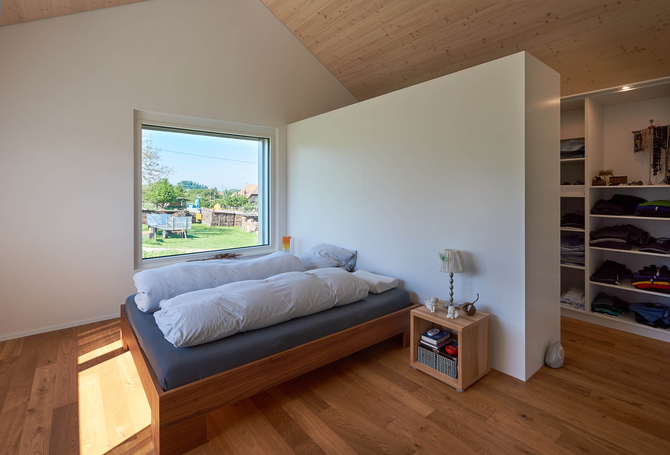 Maison à ossature bois à Fribourg