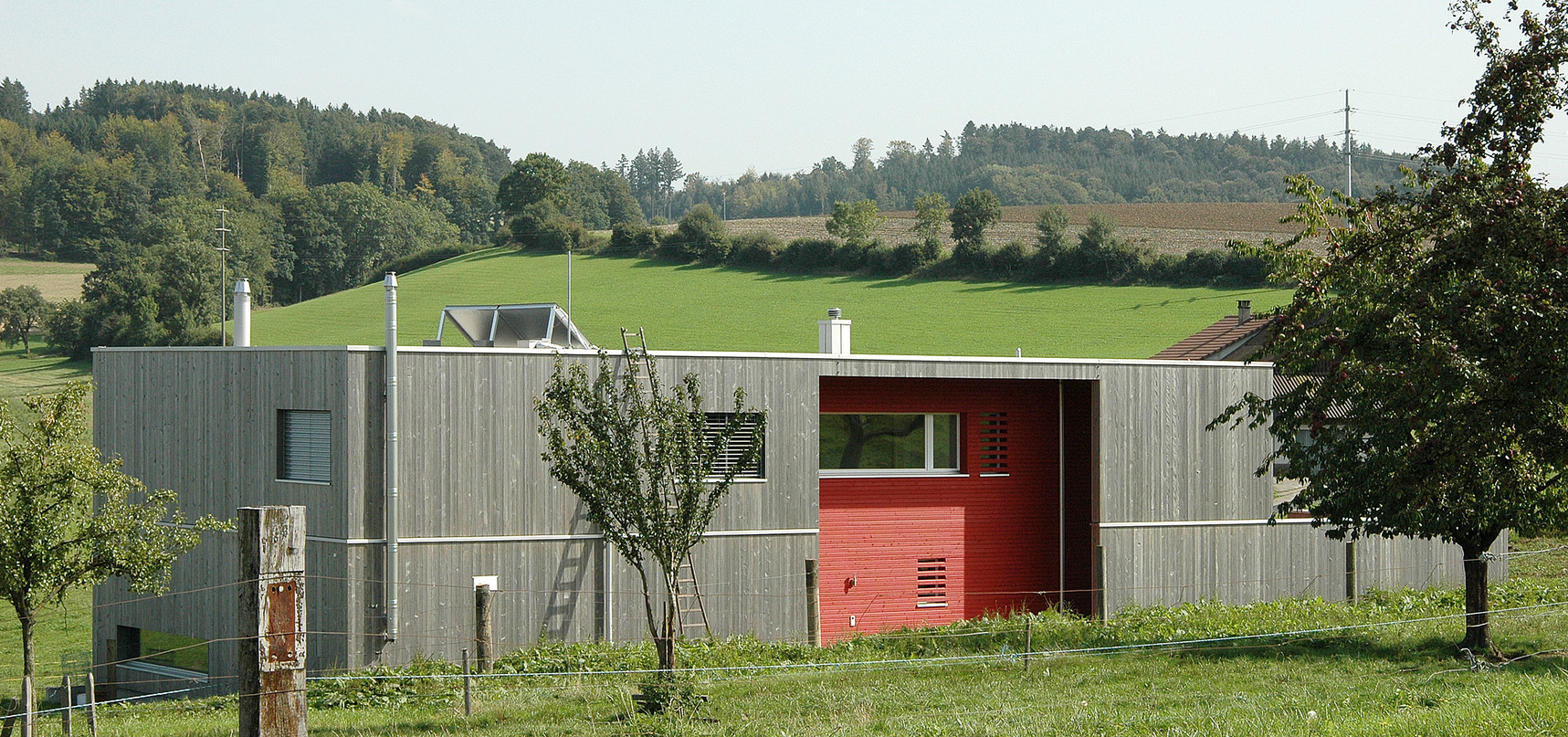 Villa à ossature bois, Suisse