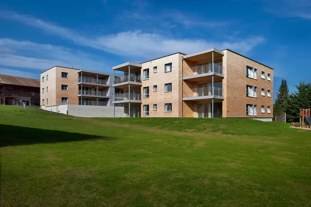 Appartements autonomes en énergie minergie-p-eco à Riaz