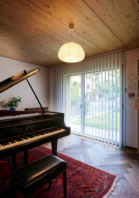 Rénovation et surélévation d'une maison des années 60 en structure bois Fribourg