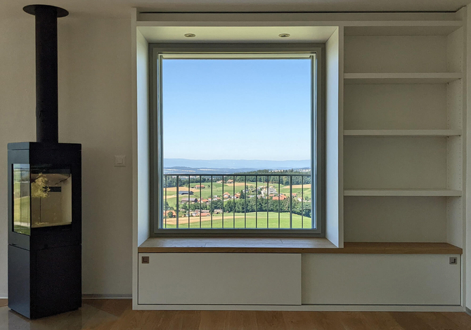 Rénovation Minergie d'une maison des années 60 à Fribourg