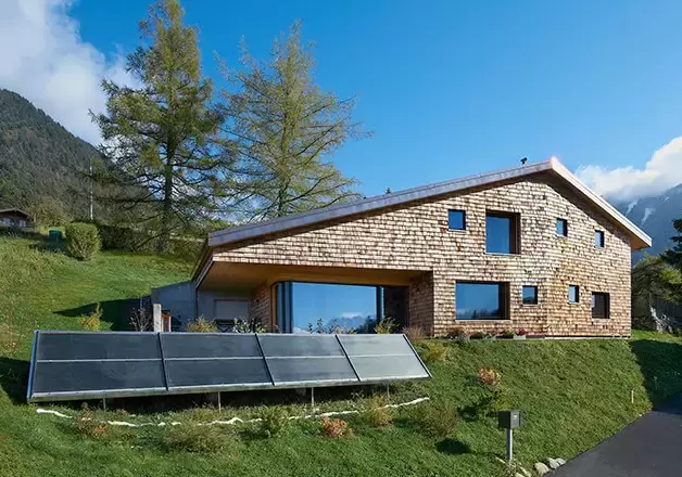 Chalet contemporain Minergie-P à Corbeyrier