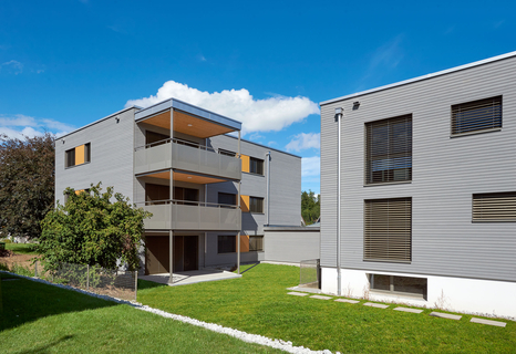 Construction d'un bâtiment à énergie positive(BEPOS) à Kleingurmels, Fribourg