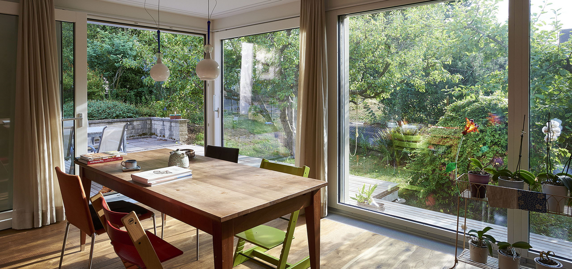 Rénovation et surélévation d'une maison des années 60 en structure bois Fribourg