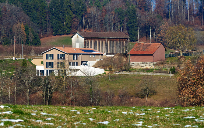 Construction d'une habitation et ferme bio