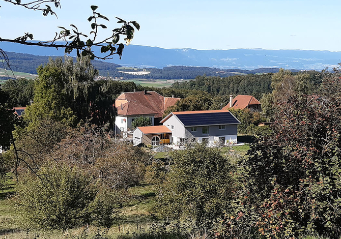 Maison économe et autarcique en eau