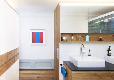 Comment aménager une salle de bains et un dressing dans une chambre 