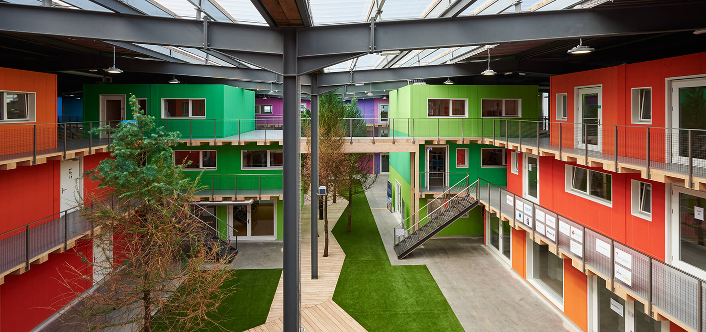 Le bureau d'architectes LUTZ Architectes à Fribourg conçoit les bureaux et les bâtiments commerciaux du futur