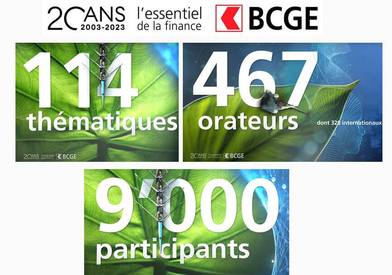 Conférence de Luc Trottier à l'Essentiel de la Finance organisé par la BCG