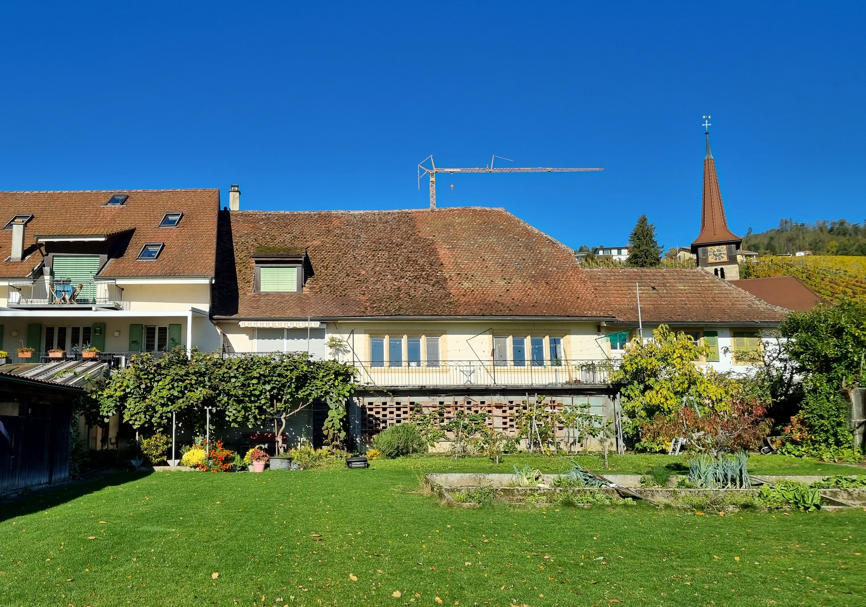 Rénovation d'une maison protégée dans le Vully