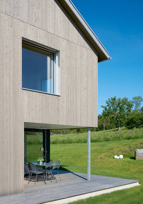 Maison à ossature bois à Fribourg