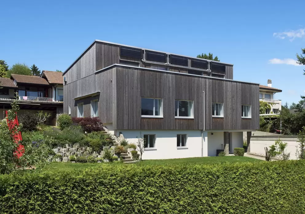 Rénovation Minergie-P d'une maison des années 60