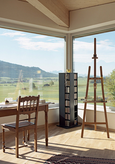 Maison familiale écologique ossature bois, Suisse