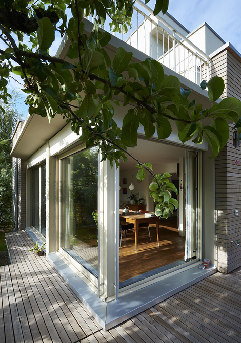 Rénovation et surélévation d'une maison des années 60 en structure bois Fribourg
