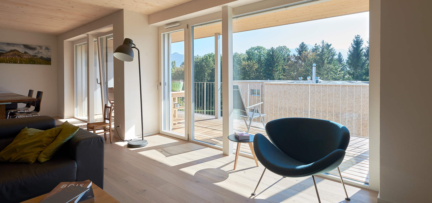 LUTZ architectes: bureau d'architectes à Fribourg spécialisé dans l'architecture durable et écologique et actif dans toute la Suisse romande