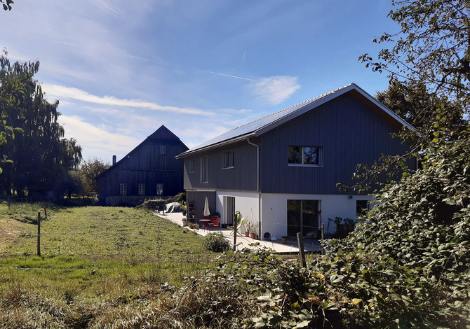 Maison économe et autarcique en eau