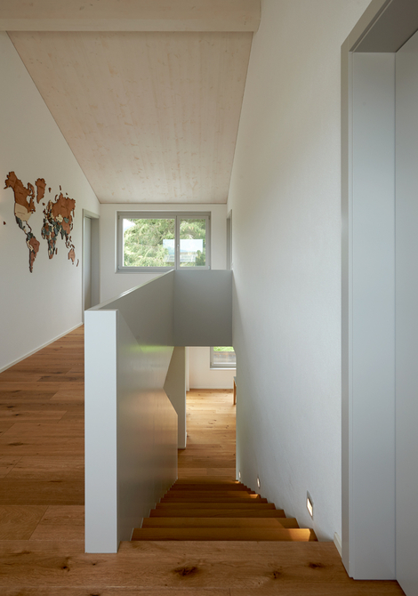 Construction d'une maison familiale passive en bois suisse