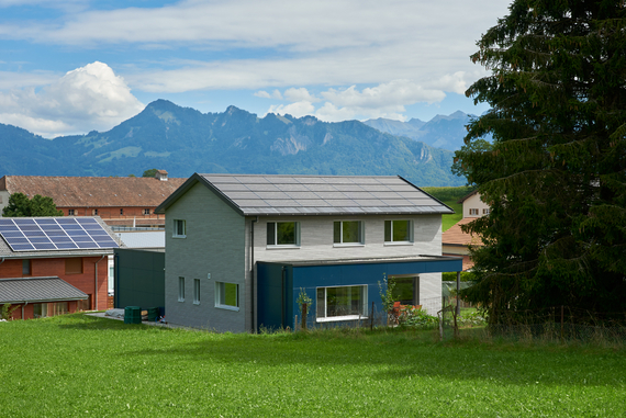 Maison en bois suisse et à énergie positive