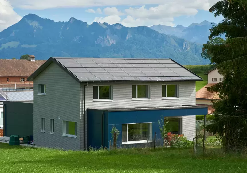 Maison autonome en énergie en Gruyère