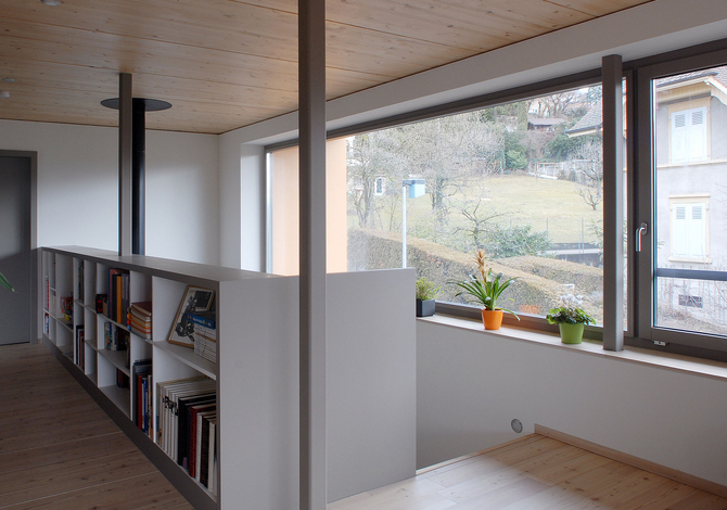 Villa contemporaine faible consommation d'énergie