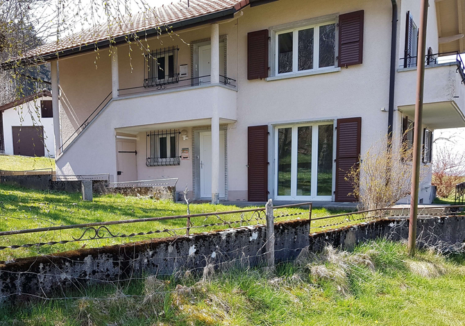 Rénovation Minergie d'une maison des années 60 à Fribourg: état avant travaux