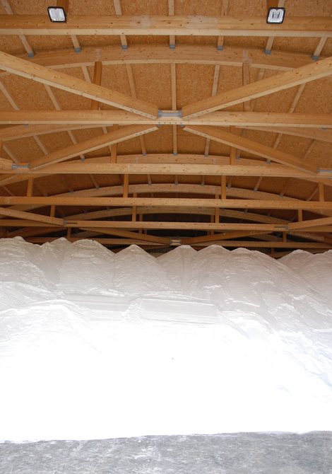 Halle à sel en bois