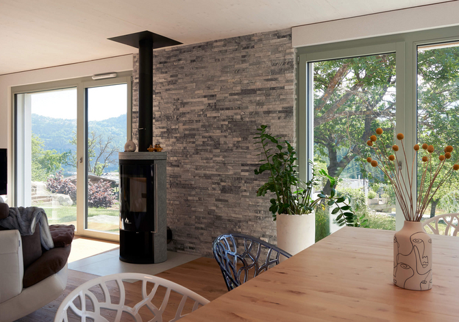 Petite maison en bois en Valais