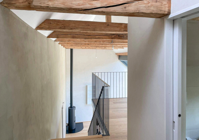 Transformation de l'ancienne orangerie du château de Wallenried en habitation sous forme de tiny house