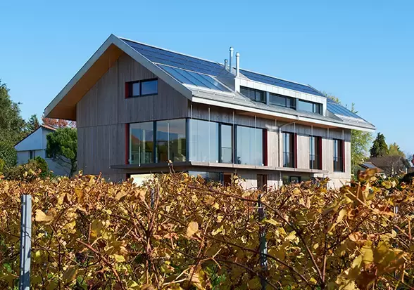 Maison écologique Minergie-P-Eco à Préverenges