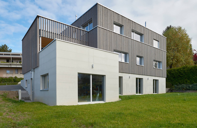 Transformation d'une maison des années 60: état après travaux