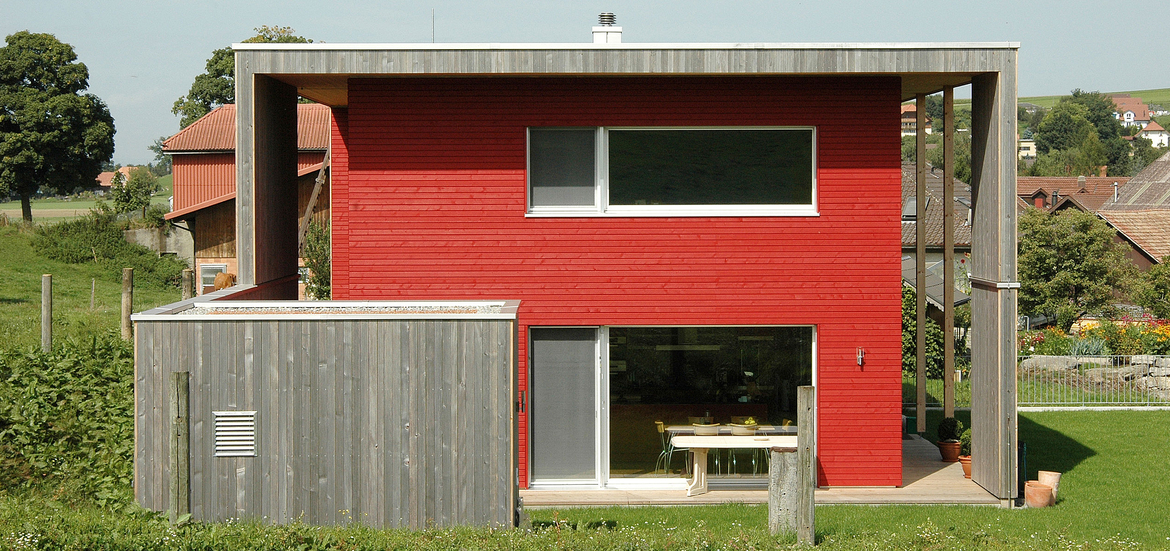 Villa à ossature bois, Suisse